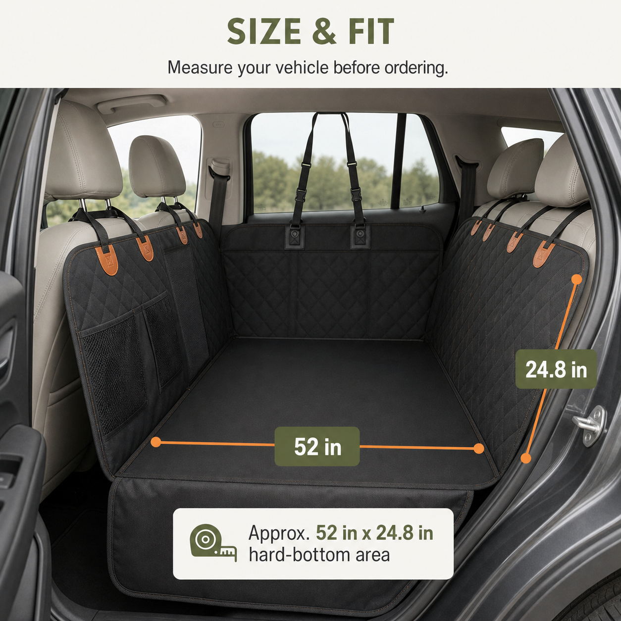 Backseat Dog Travel Bed & Seat Extender